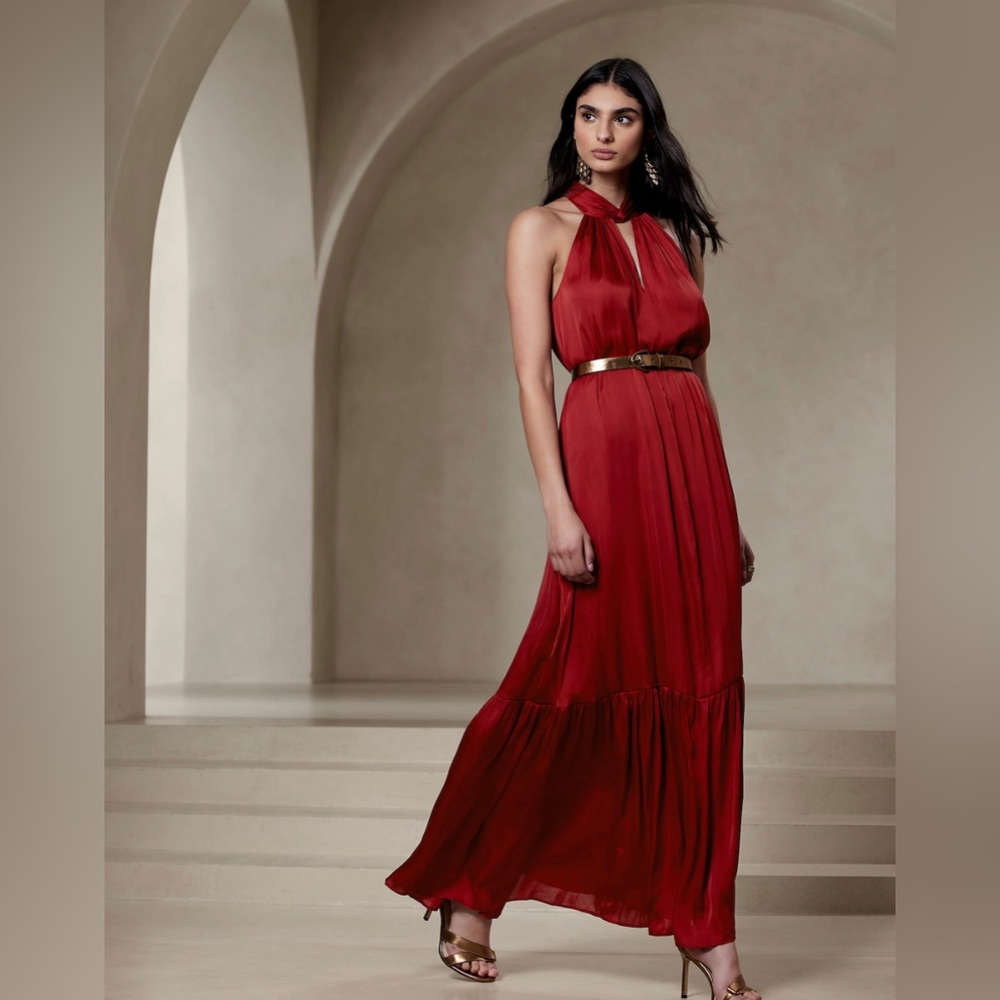 Banana Republic Turner Twisted Maxi Dress